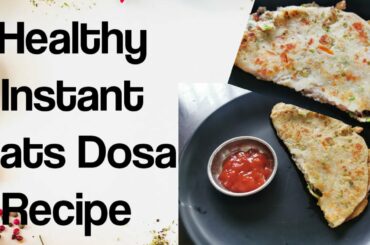 Healthy oats dosa for kids lunch box #recipes #oatsrecipe #dosarecipe #kidslunchbox #healthy #tasty