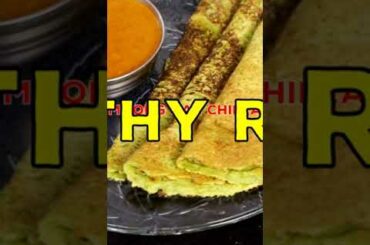 Easy & Healthy Moong Dal Chilla Recipe | #Shorts