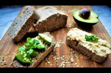DELICIOUS AND HEALTHY BUCKWHEAT CHIA BREAD / HIGH PROTEIN,GLUTEN-FREE,ANTI-INFLAMMATORY