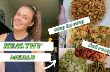 HEALTHY AND FLAVORFUL RECIPES|| breakfast, lunch and dinner inspo