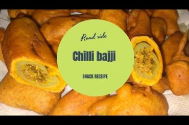 Mirchi Bajji / Milagai bajji / Healthy recipes