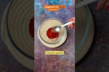 Healthy  Breakfast recipe ( Eggplant fry)