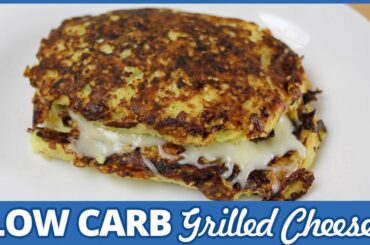 LOW CARB GRILLED CHEESE SANDWICH | Healthy Recipe to LOSE WEIGHT in BREAKFAST!
