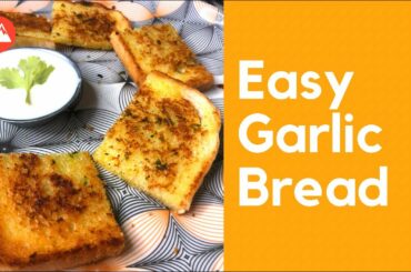 Garlic Bread Recipe | 5 minutes Easy Breakfast Recipe