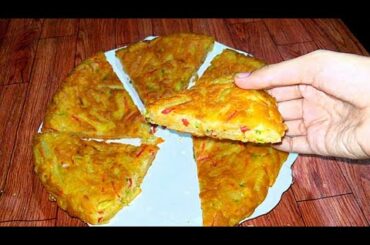 vegetable pancake recipe || quick and easy breakfast recipe || healthy breakfast recipe