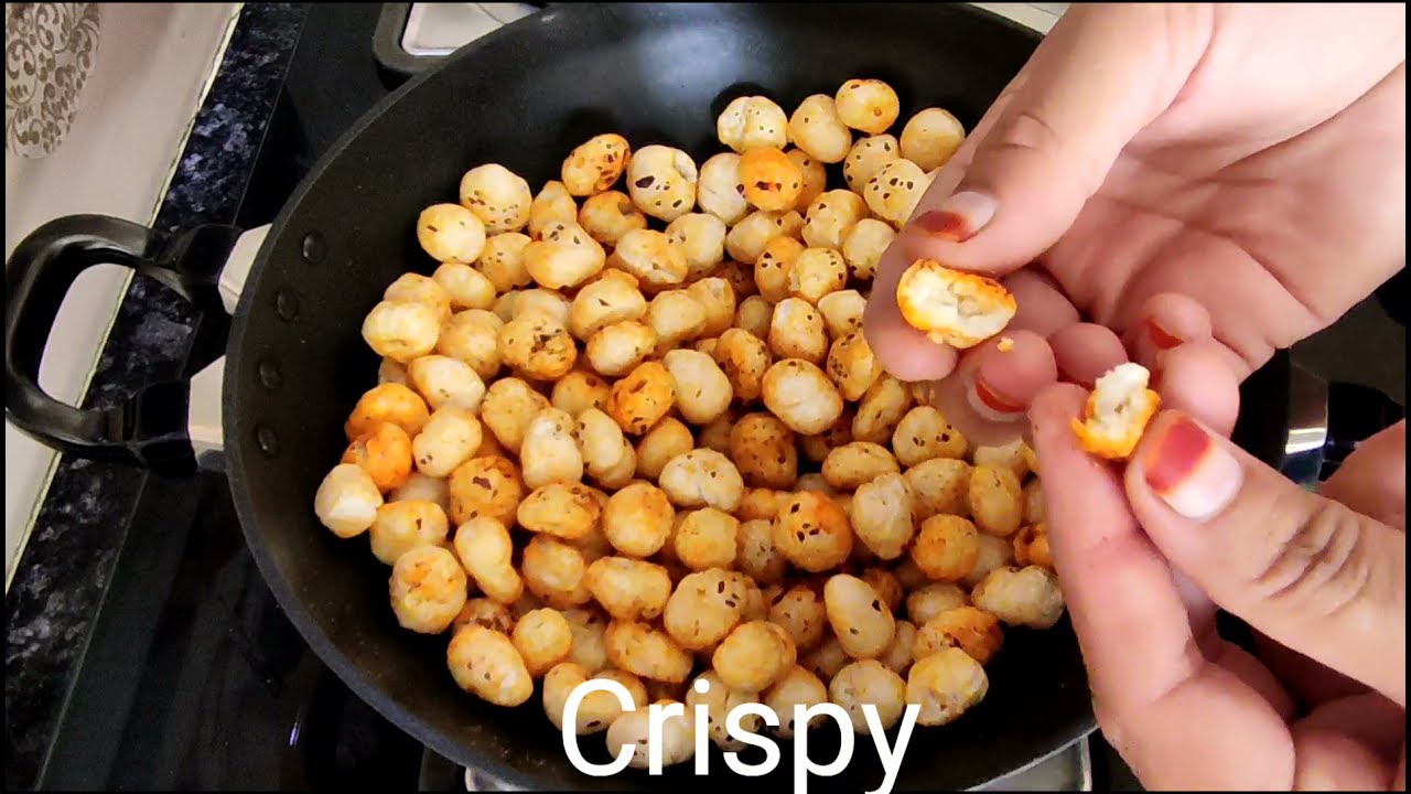 Masala Makhana Recipe || Phool Makhana Munchies | Healthy Snacks Masala Makhana Recipe || Phool Makhana Munchies | Healthy Snacks