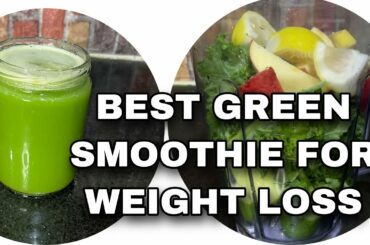 Best Green Smoothie Recipe for Weight Loss /Keto smoothie #weightloss #greensmoothie #shorts