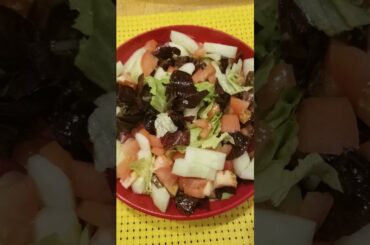 A healthy salad from my garden!!!