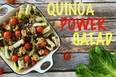 Quinoa Power Salad Recipe | Healthy and delicious salad recipe for weight loss diet