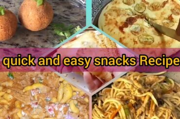 5 Quicks easy Recipes || Quick Snacks Recipes || 10 minutes quick recipes #snacks #quickrecipe.