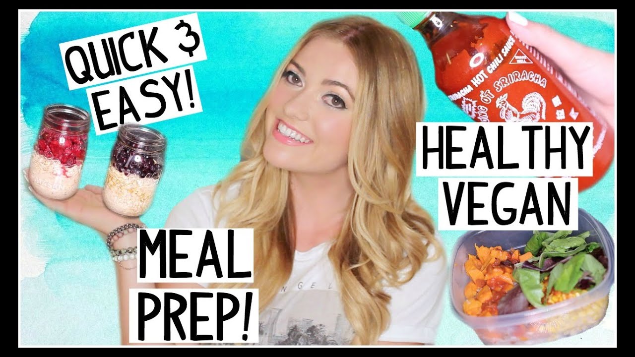 Lazy Vegan Meal Prep Ideas! Healthy Breakfast & Lunch! Lazy Vegan Meal Prep Ideas! Healthy Breakfast & Lunch!