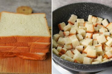 Don't Waste Leftover Bread, Make This Easy And Delicious Recipe