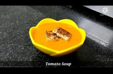 Tomato Soup Recipe | Cream of Tomato Soup | evening healthy snack | Ashas Home Cook