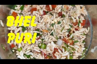 Bhel Puri Recipe #Puffed Rice snack item #Healthy Snack#SBTS Kitchen #SBTS Fashions