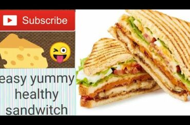 recipe of healthy yummy sandwich snacks