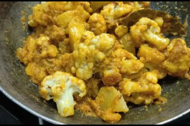 Aloo Gobhi Recipe - Simple and Easy Aloo Gobhi for lunch Box- healthy Version of Aloo Gobhi
