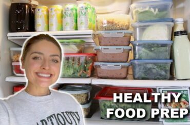 Fridge Restock and Meal Prep for the Week |Healthy Plant Based