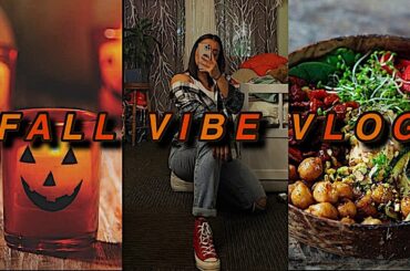 FALL VLOG | buying decor, healthy lunch idea & more!!!