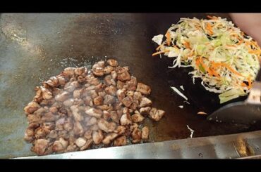 Japanese Cooking Style | Healthy Food | At Mr Teppanyaki | By Baloch In Malaysia