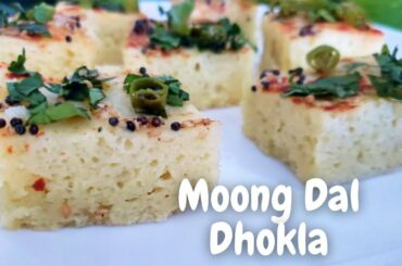 Moong Dal Dhokla Recipe | Soft & Spongy | Simple, Yummy & Healthy Snack | Culinary Aromas