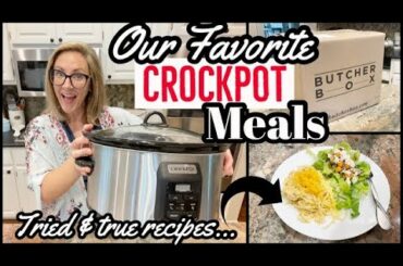 EASY CROCKPOT MEALS // OUR FAVORITE NO FAIL SLOW COOKER RECIPES