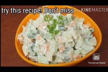 Russian Salad| Healthy tasty salad | Best for all parties| Russian Salad Recipes #russiansalad