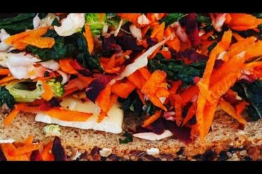 Healthy Rainbow Sandwich/Healthy Recipes