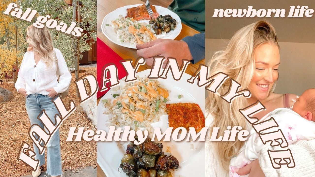 *real af*FALL DAY IN THE LIFE AS A NEW MOM | New Goals, Healthy Dinner Recipe, Life MarissaLace *real af*FALL DAY IN THE LIFE AS A NEW MOM | New Goals, Healthy Dinner Recipe, Life MarissaLace