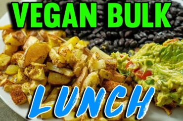 Ultimate Vegan Bulking Lunch  |  Healthy Plant Based Recipe