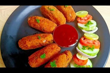 Bread Roll Recipe | Potato Bread Roll | Bread Cutlet | Quick Snacks Recipe #BreadRecipe #Aloorecipe