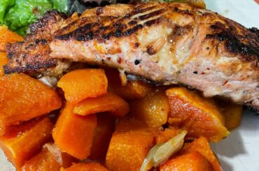 QUICK AND HEALTHY DINNER .. (LOVE THE AMEGA 3 ). #shorts #shortvideo