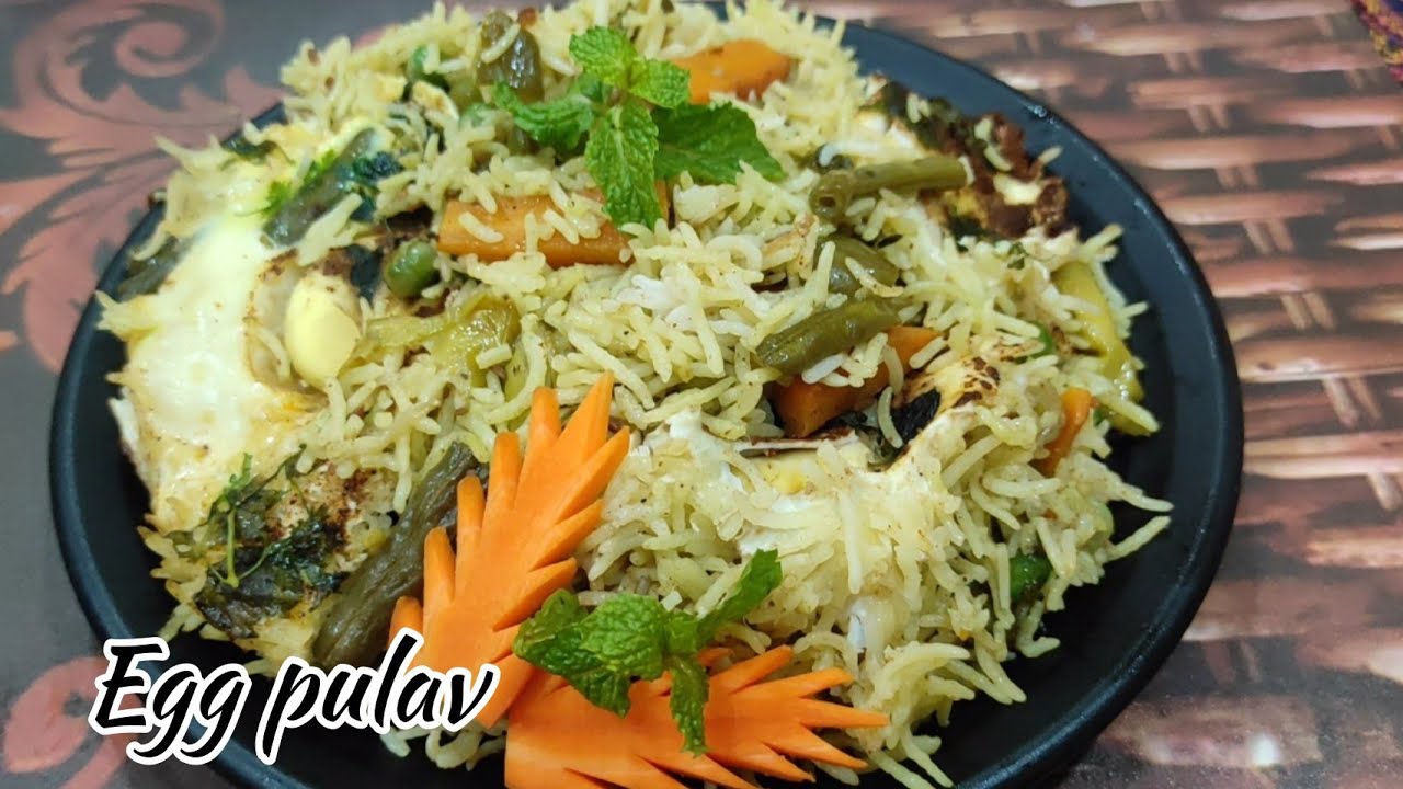 Delicious & Healthy Egg Pulav Recipe | Healthy Breakfast/Lunch/Dinner | Recipe @Yummy FoodBites Delicious & Healthy Egg Pulav Recipe | Healthy Breakfast/Lunch/Dinner | Recipe @Yummy FoodBites