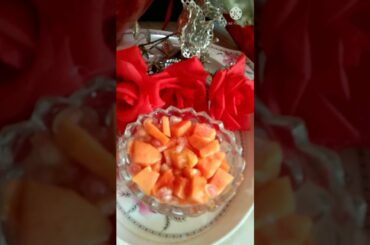 Healthy salad for kidney patient|Papya and pomegranate salad|Easy and quick salad|Cooking with taste