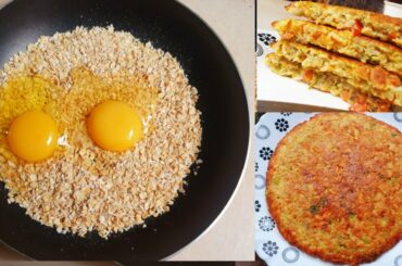 New Breakfast Recipe | Weight loss recipe | Healthy Breakfast | Quick Breakfast | Oats - Egg Recipe