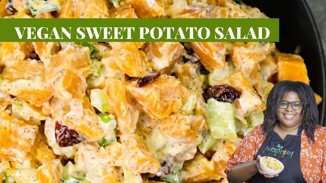Easy Sweet Potato Salad Recipe | Weight Loss Sweet Potato Salad | Healthier Steps Easy Sweet Potato Salad Recipe | Weight Loss Sweet Potato Salad | Healthier Steps