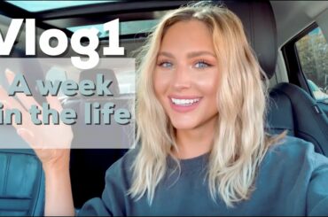 VLOG1: fall morning routine, book recs, workout, healthy dinner, photoshoots and modeling life