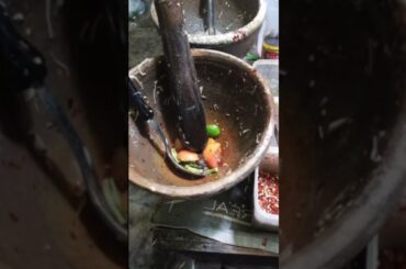 Thai Street Food Simple & Healthy Vegetable Salad #shorts