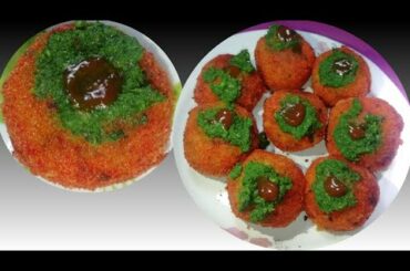 CRISPY POTATO CHICKEN BALL RECIPE I POTATO CHICKEN SNACKS I SNACKS RECIPE I CRISPY POTATO SNACKS I