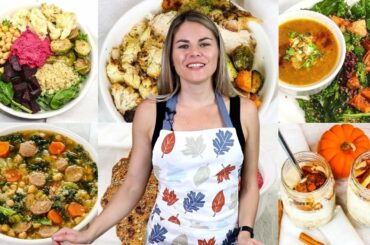 Fall MEAL PREP for Healthy Weight Loss + PDF guide | 3 days of meal ideas!