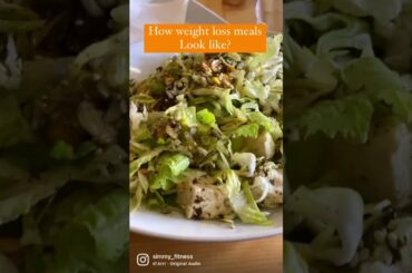 How weight loss meals look like, || healthy food || simmy_fitness #shorts #simmyfitness #fitness