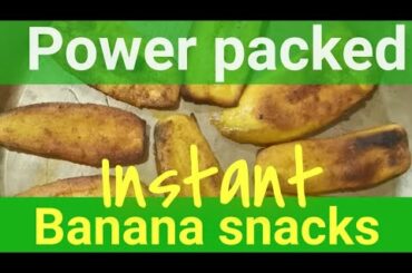Instant Raw Banana recipe| power packed| |Healthy snacks| |Instant | |Boost Immunity |