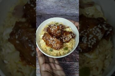 Rice bowl recipe | Lunch recipes | Easy lunch recipes | Healthy lunch ideas | Food recipes #shorts