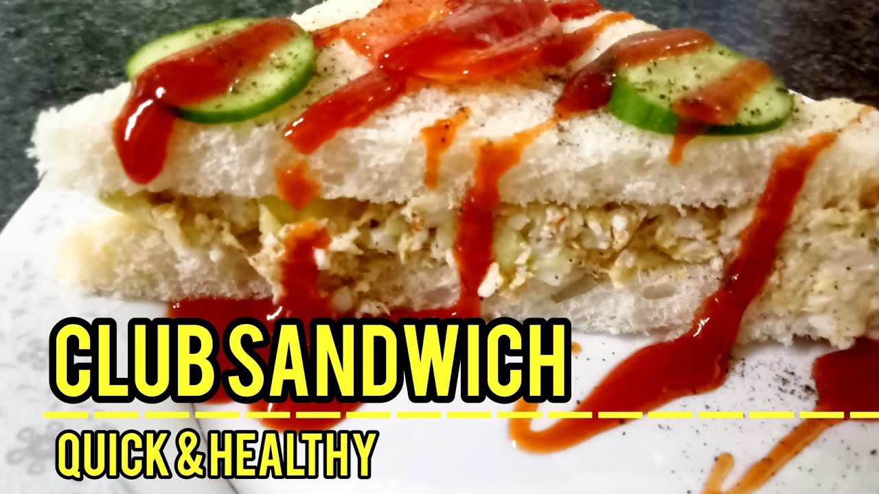 Club sandwich recipe at home || Chicken and egg Club Sandwich || Tasty and healthy lunch box Club sandwich recipe at home || Chicken and egg Club Sandwich || Tasty and healthy lunch box