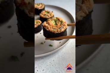 How To Make Simple Sushi At Home | Healthy Recipes #shorts