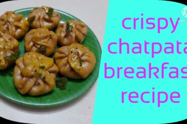 crispy chatpata break fast recipe/ breakfast recipe/healthy breakfast recipes