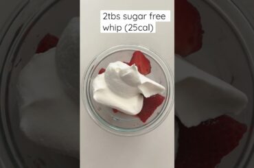 Super Low calorie desert #shorts #heathy #weighloss  #fyp #food #lowcalorie #healthy