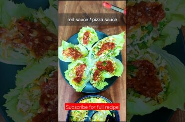 Healthy Wraps / Healthy Meals / Lettuce wrap / Healthy Salad Recipe