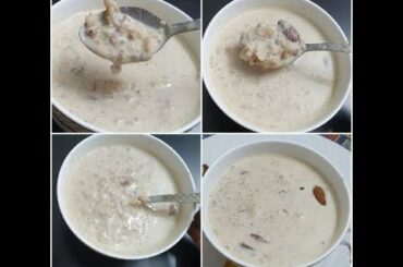 Healthy breakfast || How to make oats milk || quick oats recipe From Sheeba's KItchen