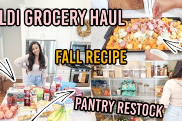 GETTING READY FOR THE WEEK | HEALTHY FALL RECIPE IDEA | HUGE ALDI GROCERY HAUL // LoveLexyNicole