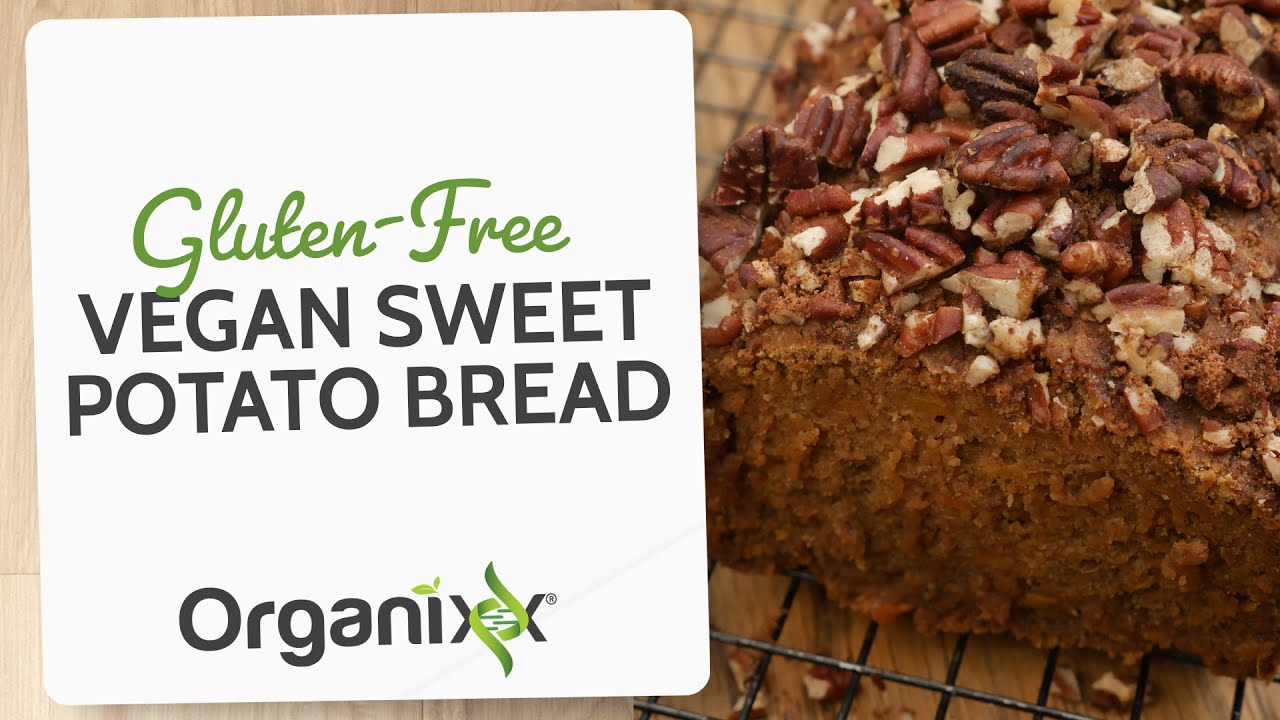 Gluten-Free Vegan Sweet Potato Bread | Organixx Recipe Gluten-Free Vegan Sweet Potato Bread | Organixx Recipe